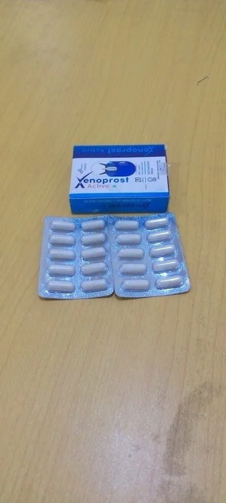 Xenoprost Active box with two blister strips of capsules